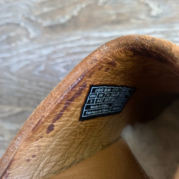 Ugg Abbie suede clogs size 6 - Picture 3 of 6